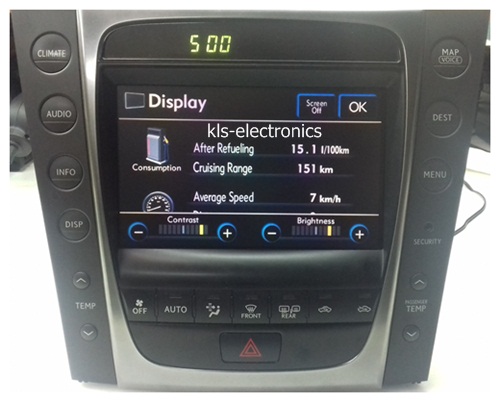 Toyota Repair Touch panel