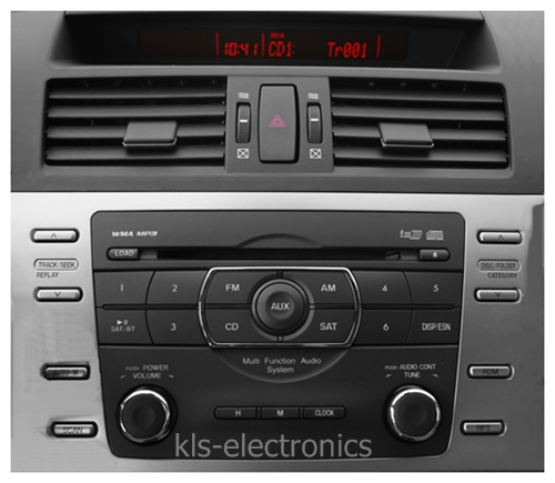 Mazda 6 2010 radiocd service 