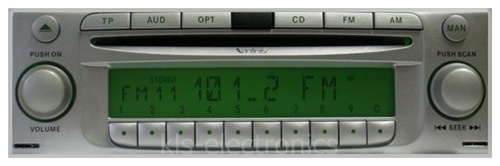 Chrysler becker radio cd