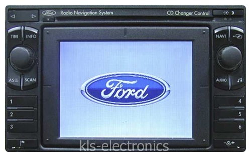 Ford rns radio navigation system service code