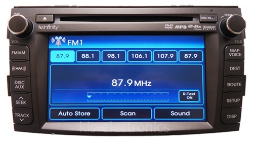 Hyundai radio cd navi dvd car