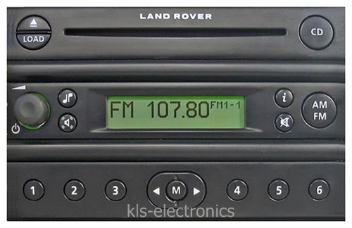 Land rover radiocd visteon service