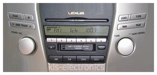 Lexus radio cd pioneer service