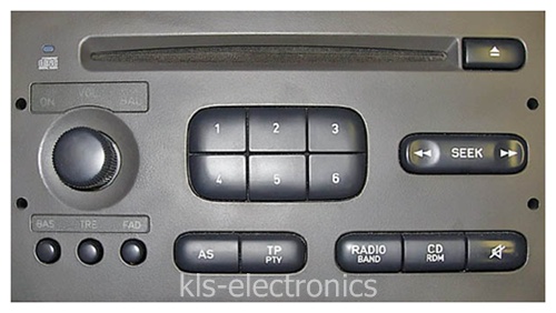  Saab pu2135b Radio cd service  code 